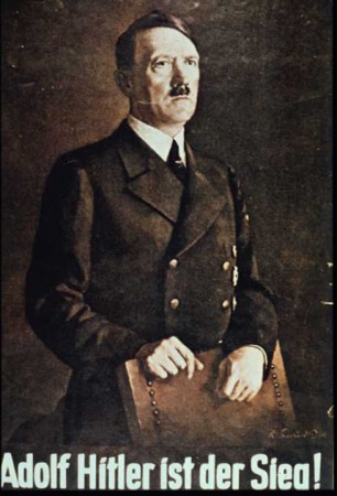 "Adolf Hitler es el victorioso"